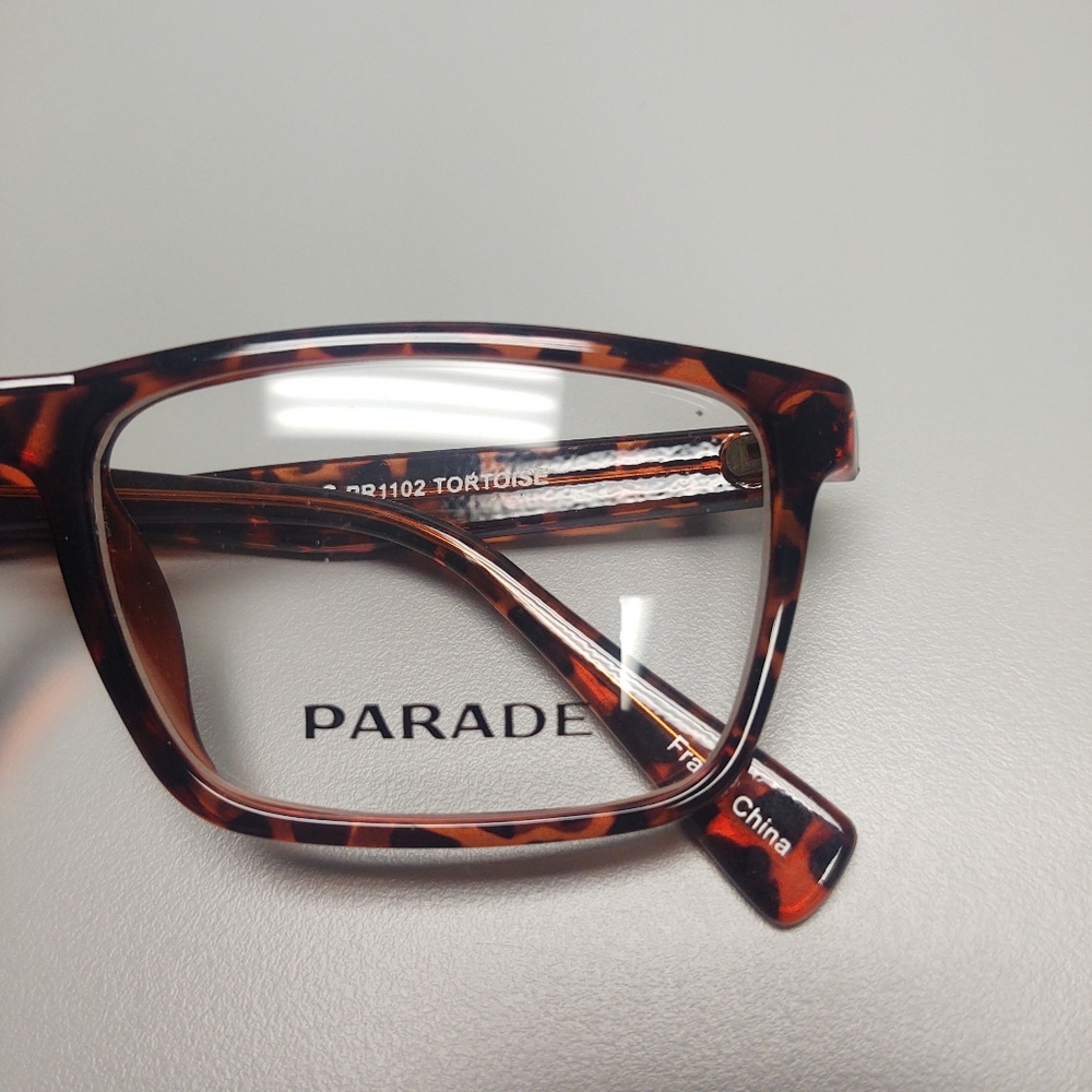 Plastic tortoise shell frame - Picture 2 of 7